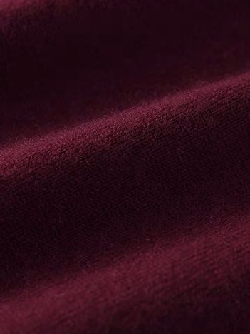 burgundy cashmere 