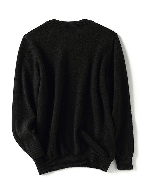black cashmere sweater 